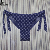 2018 Sexy Solid Thong Bikini Brazilian Cut Swimwear