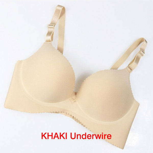 Women Super Push Up Seamless underwire Bra