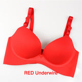 Women Super Push Up Seamless underwire Bra