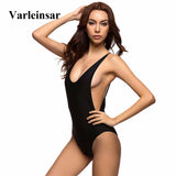 Sexy 1 one piece swimsuit Backless