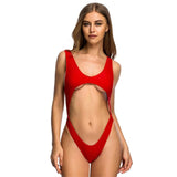 Sexy 1 one piece swimsuit Backless